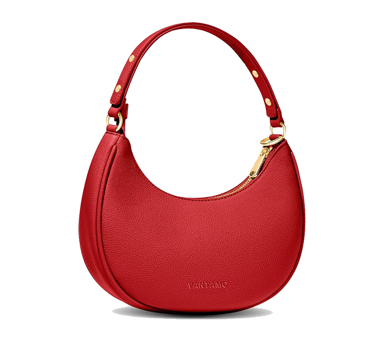 Red Crescent Bag with RFID Protection